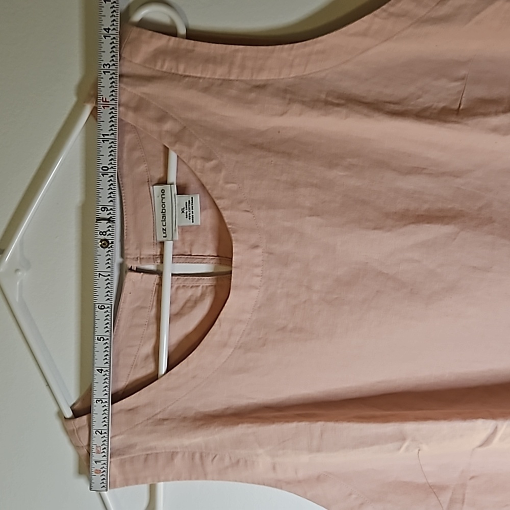 Liz Claiborne Light Pink Soft Comfortable Tank Top Size X-Large - Picture 8 of 13